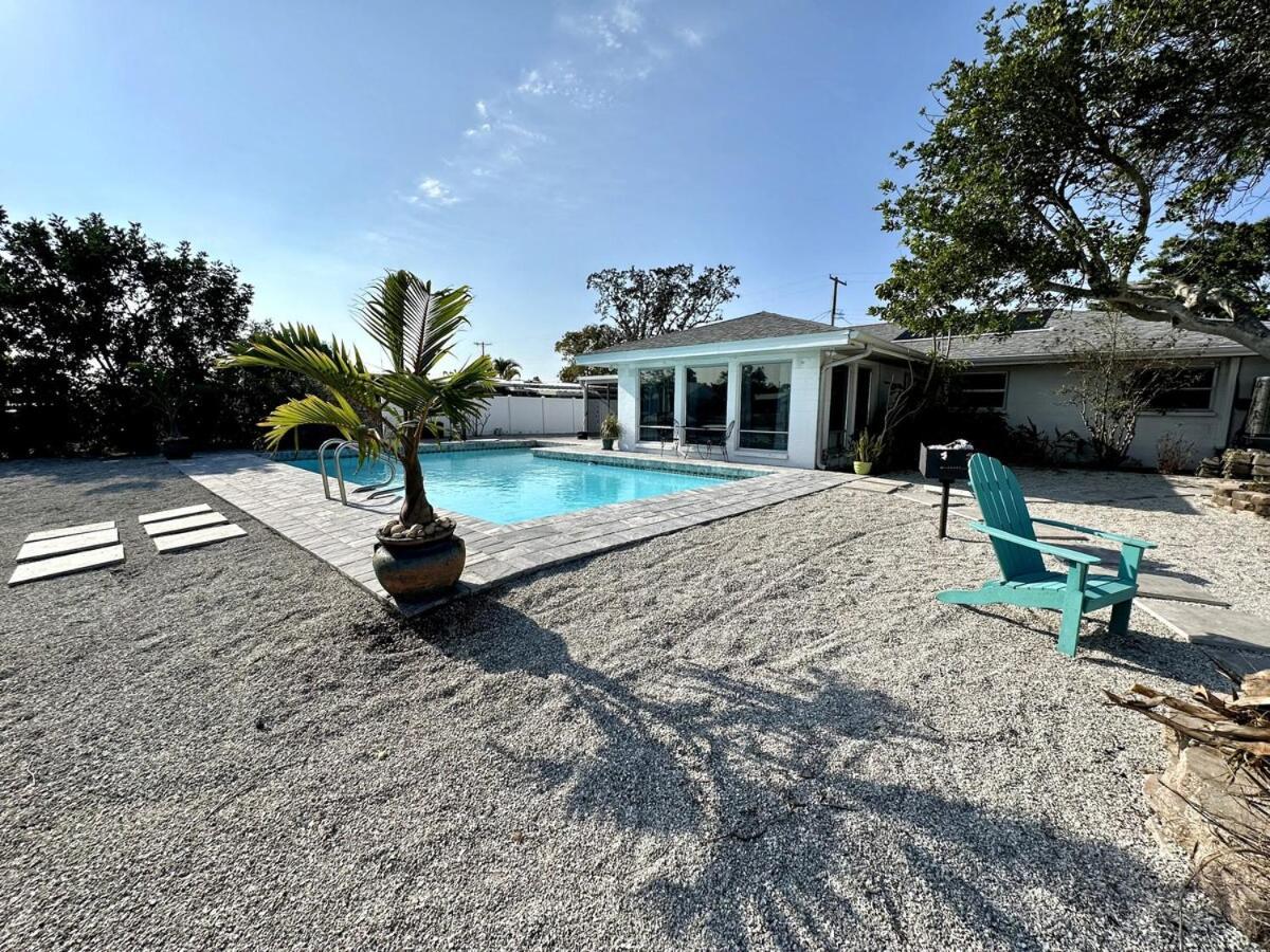 Blue Heron House, Private 4 Bedroom Waterfront W Heated Pool And Fire Pit Ruskin Kültér fotó